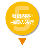 収録内容・曲順の決定